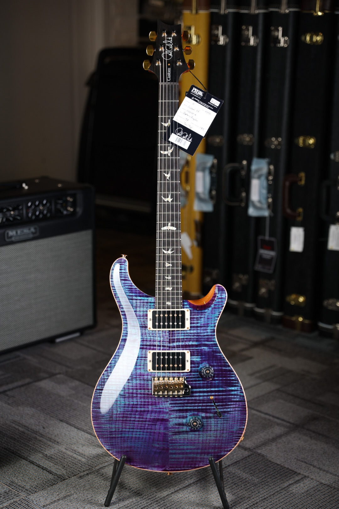 PRS CUSTOM24 10TOP Violet 美产电吉他【多利乐器】正品现货 - 图0