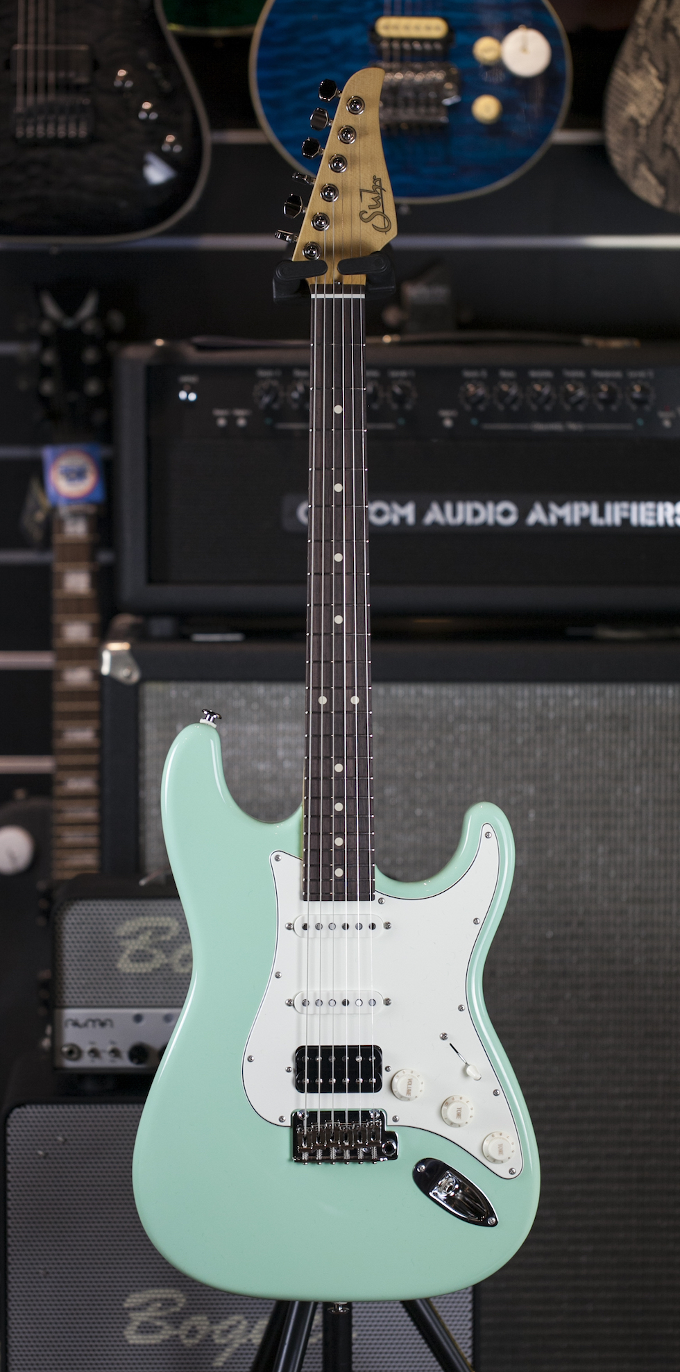 Suhr Classic S SurfGreen冲浪绿美产手工电吉他【多利乐器】行货-图0