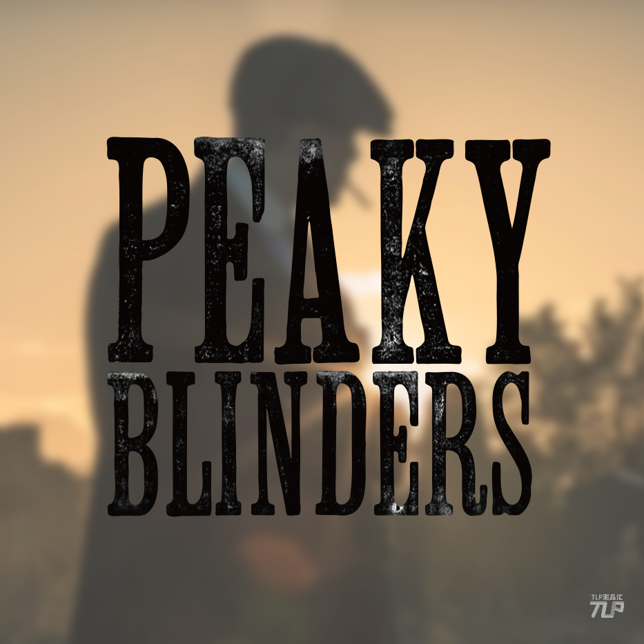 TLP镂空车贴 Peaky Blinders浴血帮剃刀汤米谢尔比Shelby防水贴纸-图0