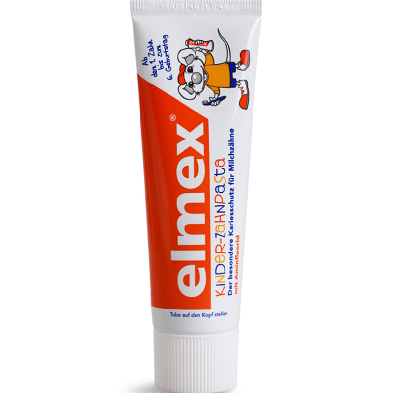 艾美适elmex儿童牙膏牙刷宝宝预防蛀牙龋齿含低氟牙膏1-3-6-12岁 - 图3