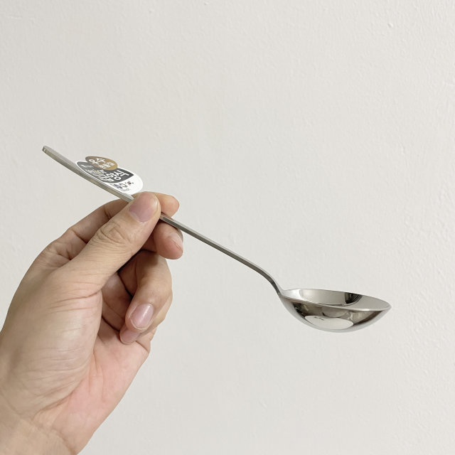 Foreign trade export 304 stainless steel household round spoon deepening and thickening personal special spoon yogurt spoon
