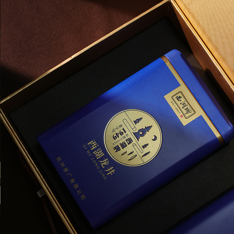 2023新茶预售西湖牌明前绿茶礼盒 西湖茶叶西湖龙井