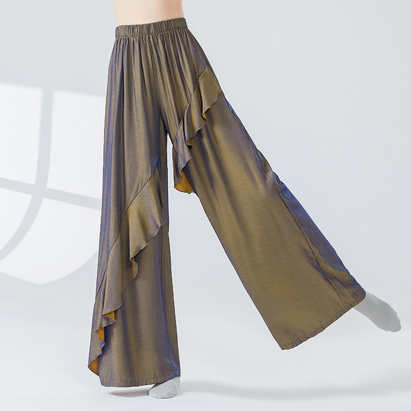 GTD现代舞阔腿裤宽松成人舞蹈练功裤中国舞古典舞服装女仙气飘逸,淘宝优惠券,粉丝福利购,淘宝优惠卷