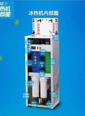 金味泉不锈钢饮水机过滤白色扳手