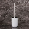 Solxin simple ceramic bathroom toilet brush set