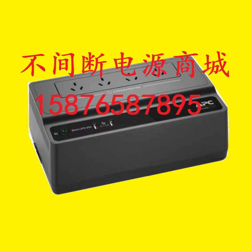 APC UPS不间断电源 APC BK650M2-CH 650VA 390W 内置电池 UPS电源 - 图0