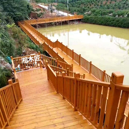 防腐木地板樟子松户外露台花架凉亭栅栏木栈道庭院立柱龙骨方定制 - 图2