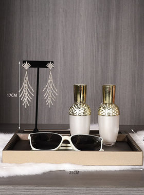 衣帽间摆件轻奢风女主卧软装饰品