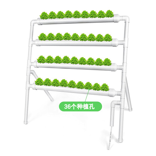 家庭阳台种菜管道式水培无土栽培设备自动浇灌蔬菜花卉种植机包邮 - 图1