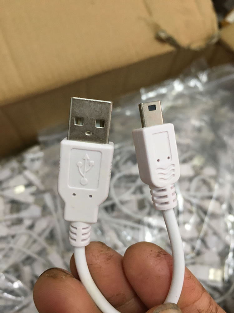 10条价mini usb数码mp3音箱充电线电源线