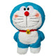 Doraemon blue fat doll plush toy