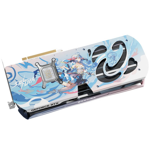 盈通RTX5080 16G D7樱瞳水着Atlantis OC 台式机电脑游戏独立显卡 - 图2