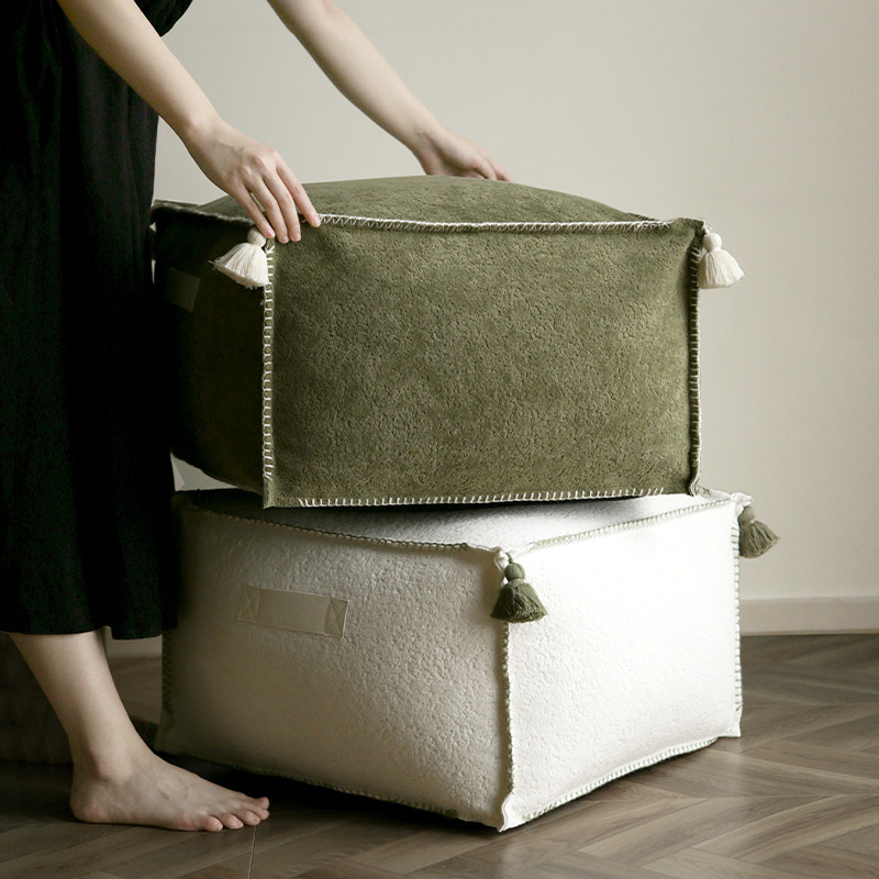 MILA米拉『方糖』客厅坐墩懒人沙发家用蒲团脚踏坐垫家用墩子高级,淘宝优惠券,粉丝福利购,淘宝优惠卷