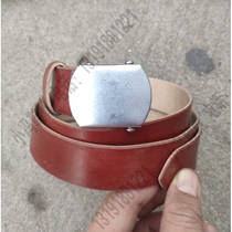 Stock Old stock 3521 plant 70s production 65 style leather mens inner belt leather belts nostalgic red collections