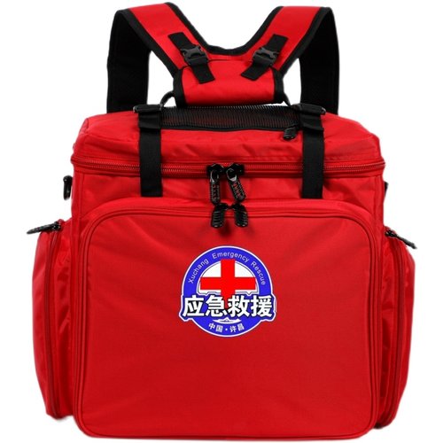 大容量多功能中国消防救援防疫物资抗洪抗震救灾应急双肩急救背包 - 图3