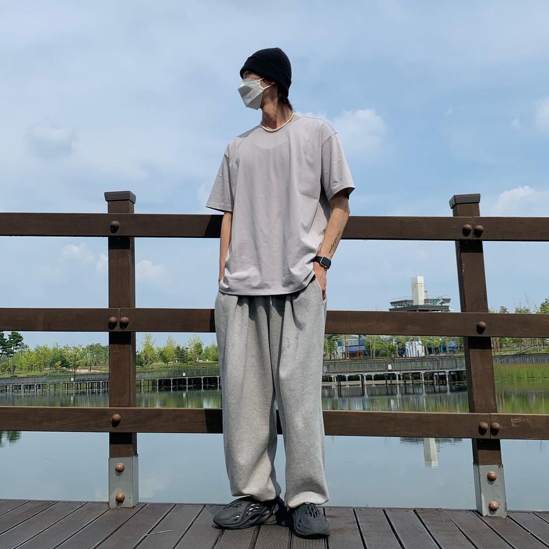 潮Woo Stussy Savoy Stretchy Tee 贴布Logo女装短袖中性风T恤潮 - 图1