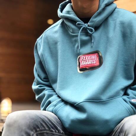 Trendy Woo Fr2 Smoking Kills Hoodie Rabbit Pete Fighting Print Hoodie Sweatshirt