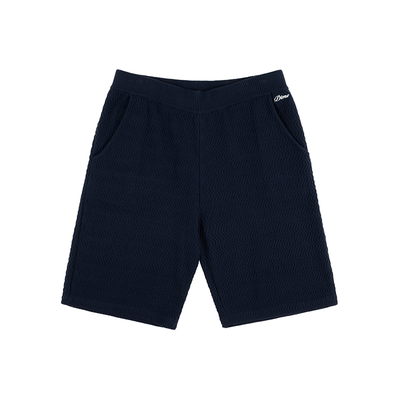 潮物Woo Dime Wave Cable Knit Shorts 波浪绞花针织休闲五分短裤 - 图3