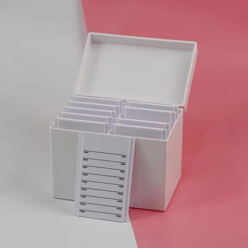 十层假睫毛收纳盒亚克力抗压防尘美睫嫁接睫毛辅助工具开花存储盒 - 图1