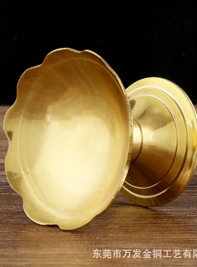 拜神礼佛酥油灯底座蜡烛工艺品