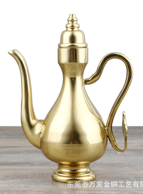 供佛佛堂酒壶黄铜家用供奉中式