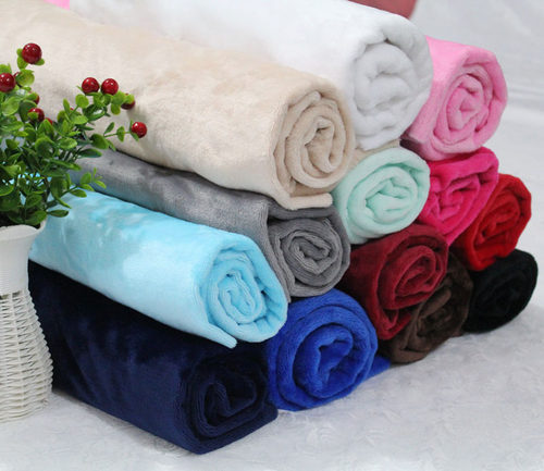 法兰绒法莱绒面料 毛毯睡衣服装布料 超柔毛绒布料 宝宝diy布料 - 图0