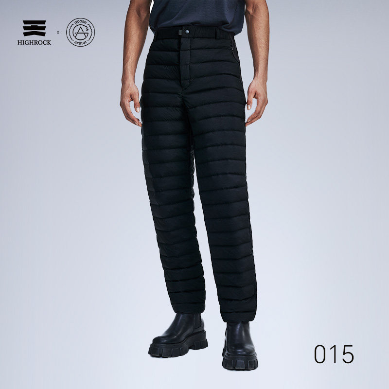 天石户外羽绒裤男士外穿加厚保暖鹅鸭绒中老年东北羽绒棉裤女V039,淘宝优惠券,粉丝福利购,淘宝优惠卷