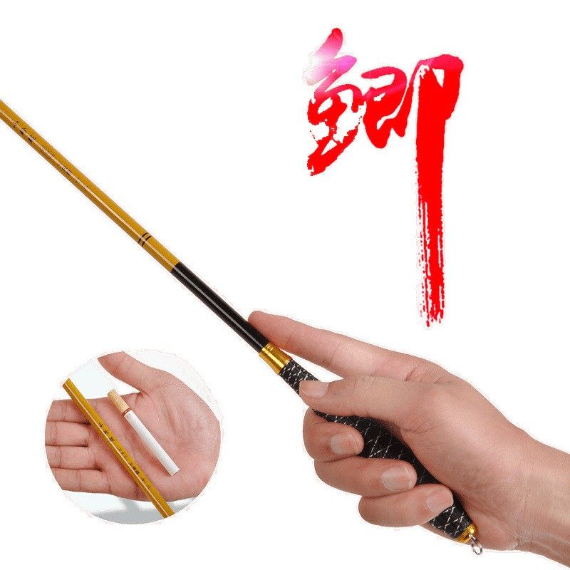 小玲珑鲫鱼竿钓鱼竿46调超轻超细手竿台钓竿2.7/.6/.9/4.5米厂,淘宝优惠券,粉丝福利购,淘宝优惠卷