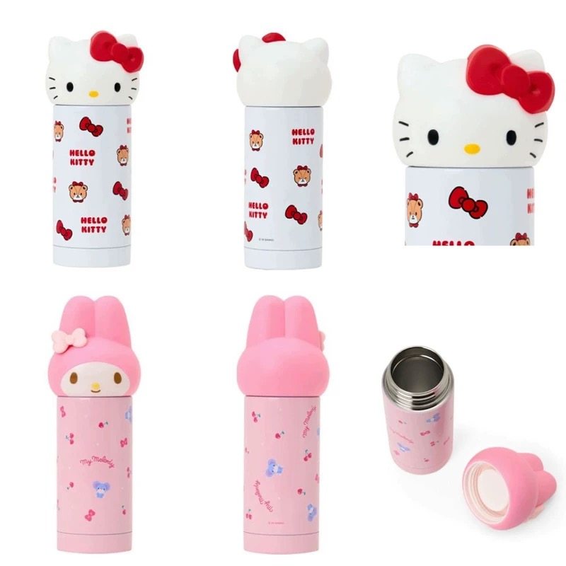 现货日本带回三丽鸥 Kitty美乐蒂不锈钢保温杯360ml卡通水杯礼物,淘宝优惠券,粉丝福利购,淘宝优惠卷