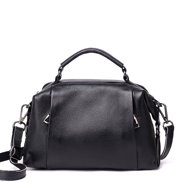 麦包包新款复古波士顿软单肩枕头包 麦包包箱包女士包袋