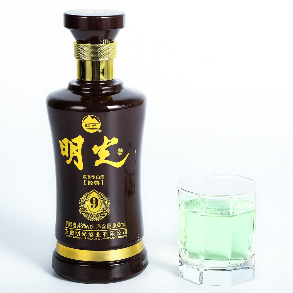 明光酒 新经典9年43度 500ML*4瓶整箱发货  企业授权 正品保证 - 图1