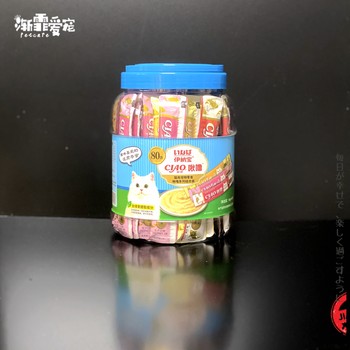 Inaba cat strips, pets snacks and chirping combination pack 14g*80 ກະປ໋ອງໃຫຍ່ຂອງ hydrating ອາຫານປຽກແລະເຄື່ອງປອມໃຫ້ອາຫານຢາ.