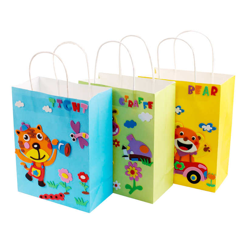 eva贴画 毕业小礼物儿童手工制作材料包diy纸