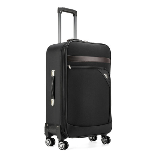 牛津布拉杆箱男24寸20旅行行李箱大容量34寸防水布料密码箱28寸女 - 图3