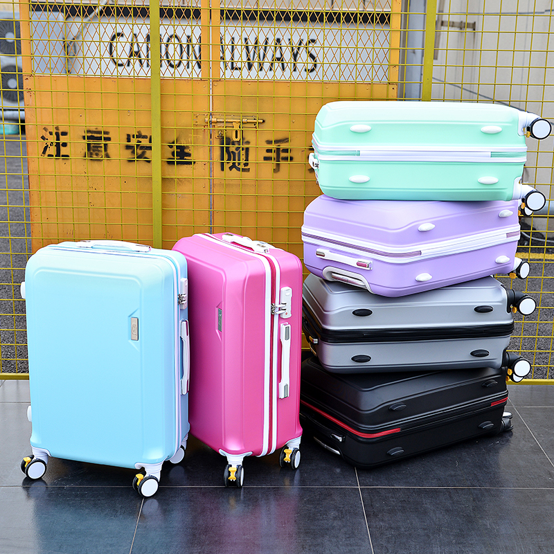 20寸男女密码行李箱万向轮拉杆箱24寸26韩版学生旅行箱可爱小清新 - 图0