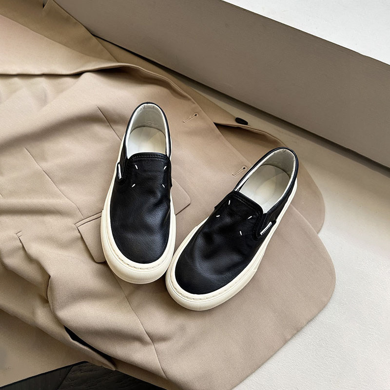 好货来袭+2025对版复古小白鞋女乐福鞋懒人一脚蹬头层皮休闲板鞋,淘宝优惠券,粉丝福利购,淘宝优惠卷