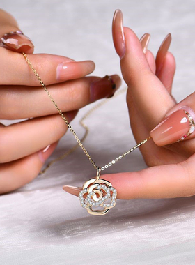 银饰莫桑石项链女款2024新款纯银不掉色夏季轻奢高级感小众18K金