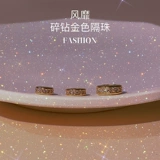 Золотые силиконовые бусины, элитный браслет из бусин, аксессуар, золото 18 карат, функция геолокации