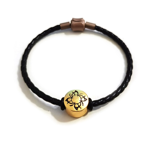 Браслет с одной бусиной, эмаль, колокольчик, аксессуар, ювелирный шарм, 3D, DIY