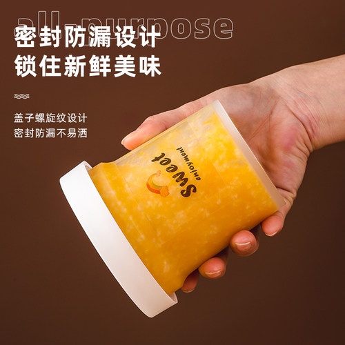 食品级耐高温餐盒汤桶粥桶打包盒汤杯腊八粥饭盒汤碗一次性带盖 - 图2