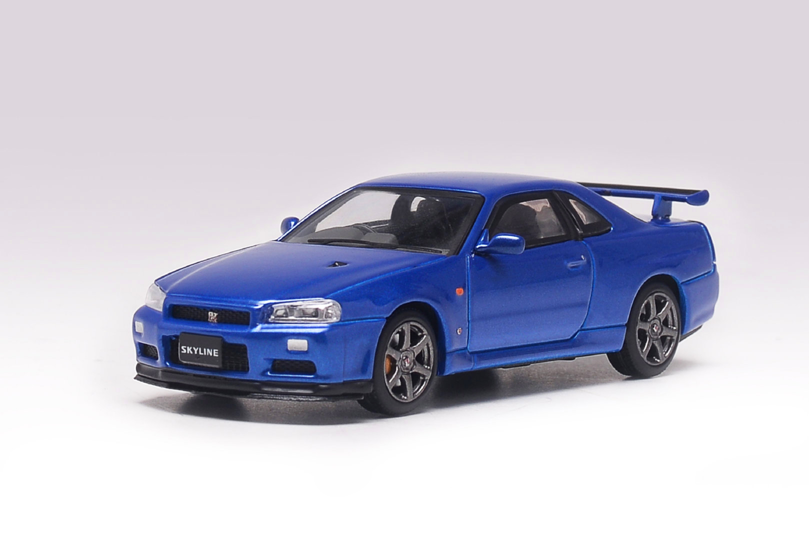 瑕疵品Stance Hunter1:64日产天际线GTR R34 jdm仿真合金汽车模型 - 图1