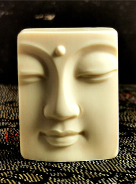 猛犸象牙大日如来阿弥陀佛文玩