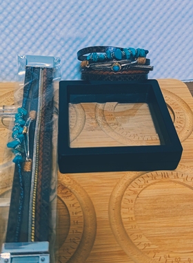 复古做旧波西米亚民族风手链女小众设计感高级轻奢气质百搭手饰