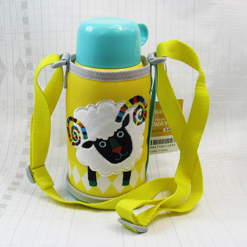 水壶提绳斜挎保护套挂绳水杯带子绳子杯套虎牌儿童保温杯配件背带 - 图1