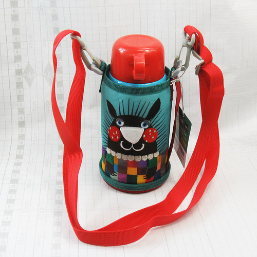 水壶提绳斜挎保护套挂绳水杯带子绳子杯套虎牌儿童保温杯配件背带 - 图2