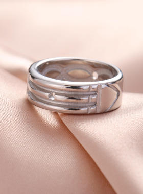 欧美流行个性复古简约不锈钢三条