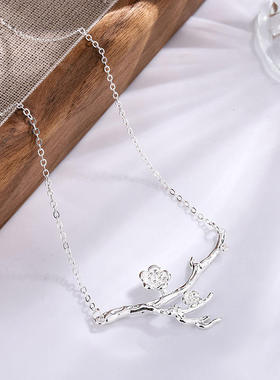 可米丽铜十字链男女通用项链