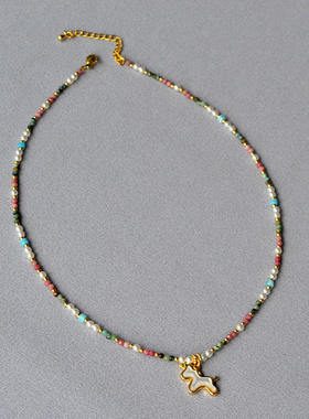 日韩小众设计甜美多巴胺彩色真石