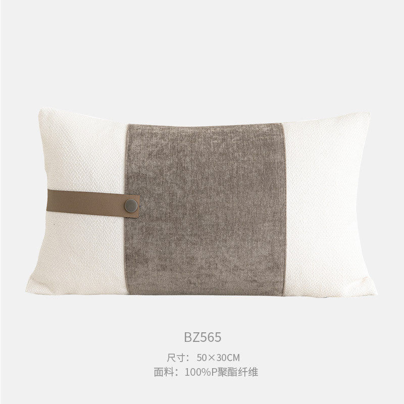 新中式样板房床品套件米灰色棉麻肌理搭民宿酒店床旗床尾巾毯靠枕,淘宝优惠券,粉丝福利购,淘宝优惠卷