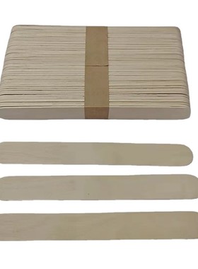 刮刀桦木木质包装压舌木板木制厂家直销150原色压舌板美容涂蜡棒